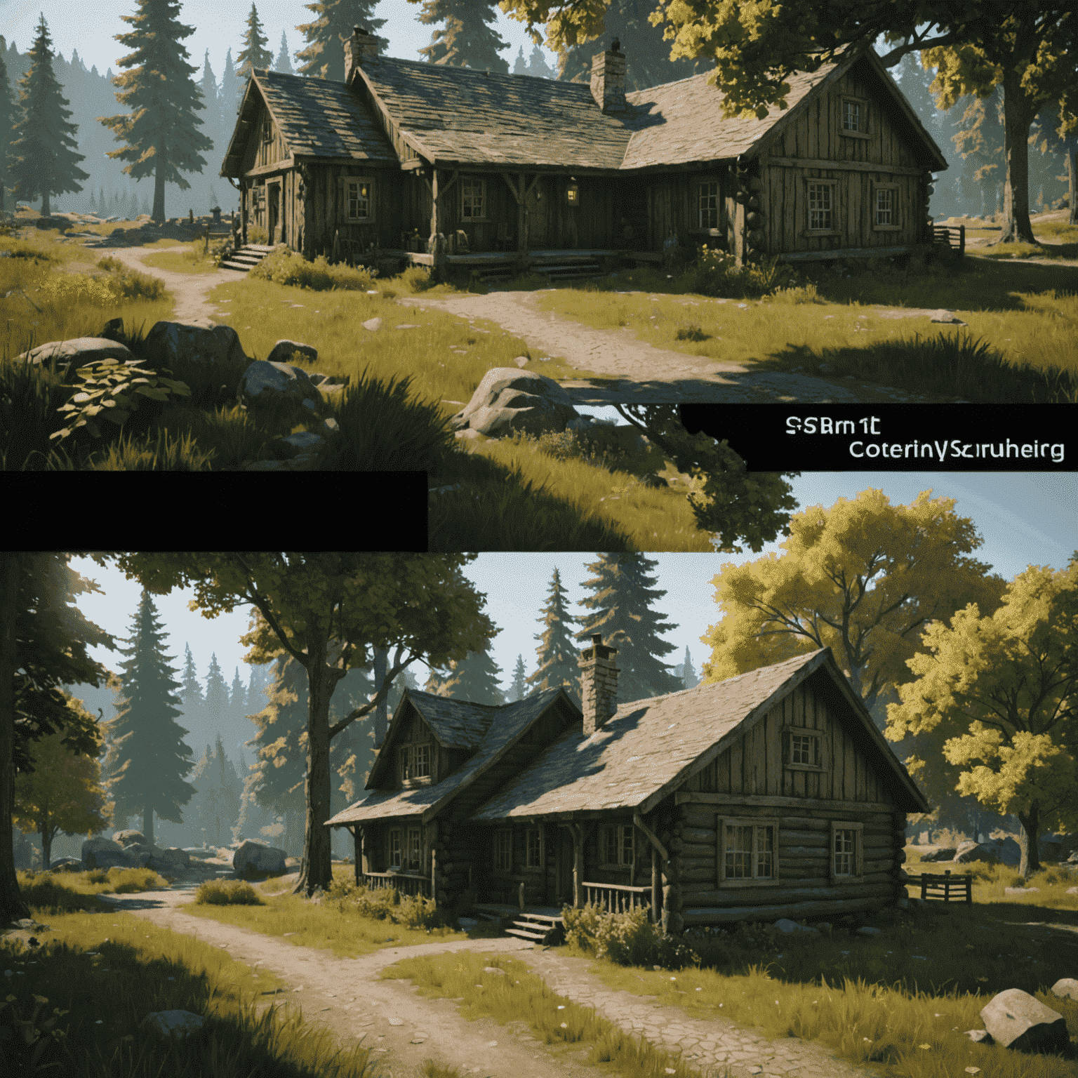 Comparison of Unity 5's physically-based shading vs. previous versions, showing more realistic materials and lighting